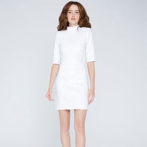 Name: Inka Dress, Brand: Alice and Olivia Color: White